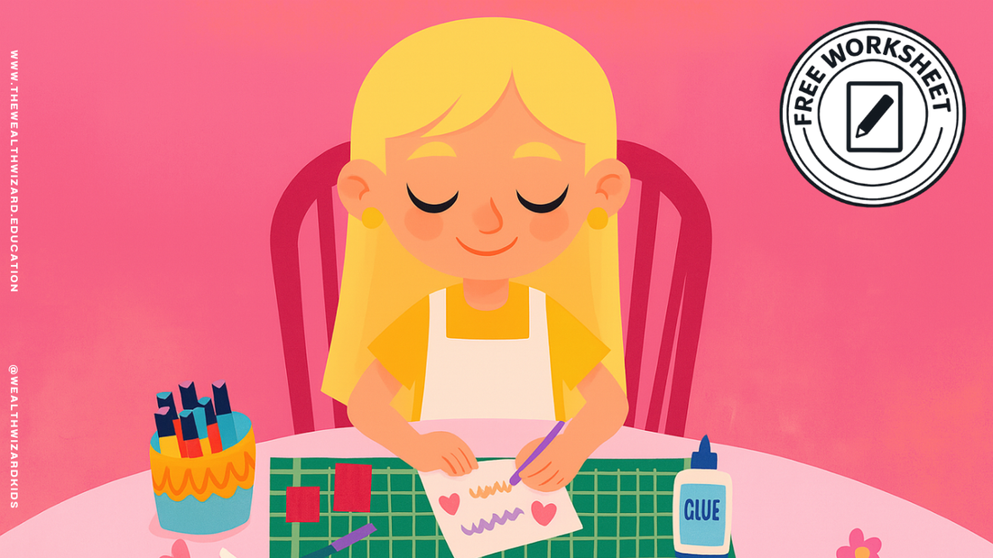 10 Budget-Friendly Gift Ideas Kids Can Make Themselves (Free Printable Worksheet)